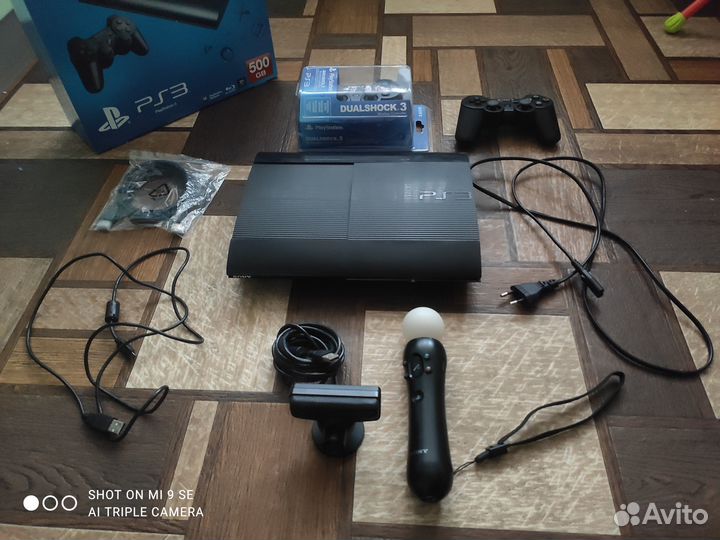 Сони ps3, 2 джойстика, прошитая 85 игр