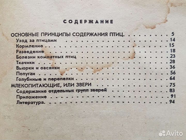 Птицы и звери в вашем доме