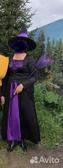 Костюм ведьмы на хеллоуин