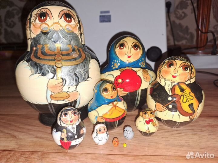 Матрешка еврейская семья Израиль евреи