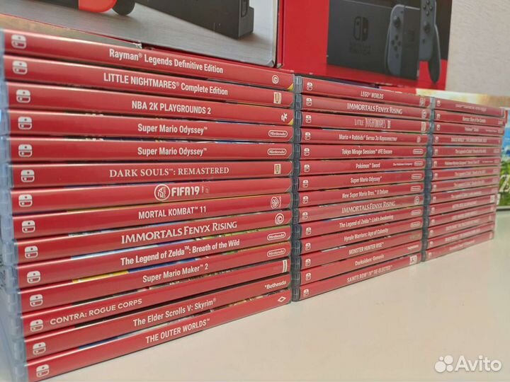 Игры картриджи для Nintendo Switch
