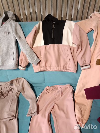 Пакет одежды на девочку 110 116