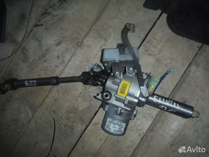 Колонка рулевая hyundai elantra S03434411111304