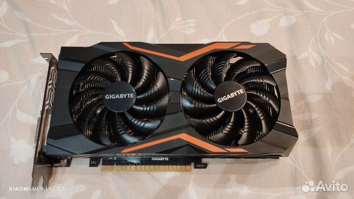 Видеокарта Gigabyte GTX 1050 Ti