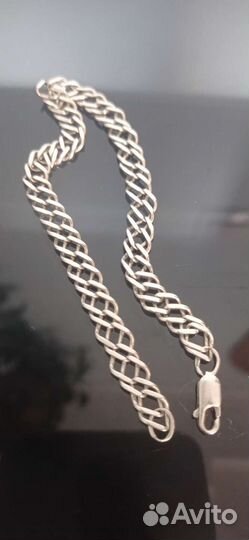 Серебряная цепь(на запястье