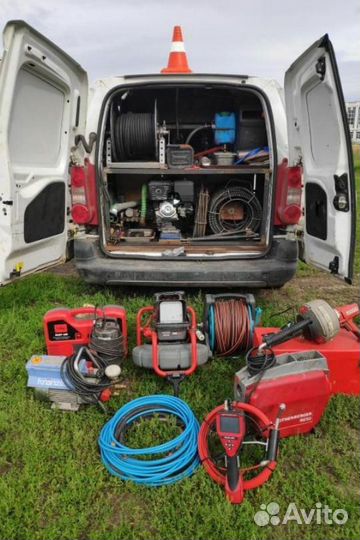 Прочистка канализации и устранение засоров