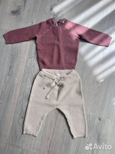 Вязаный костюм hm 74