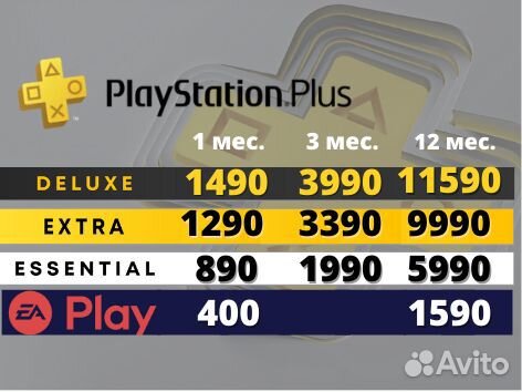 Подписка playstation plus