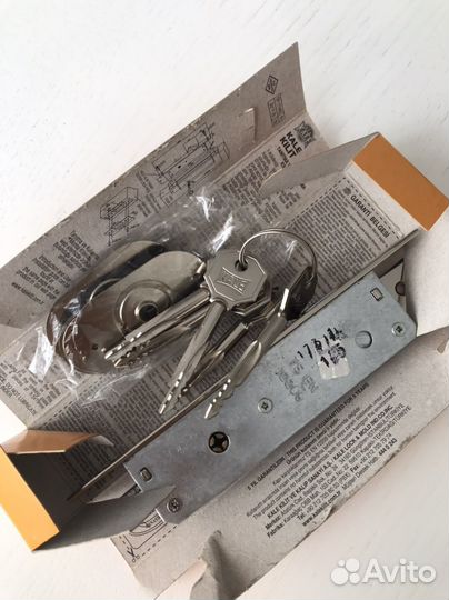 Замок врезной Kale 201 20 mm новый