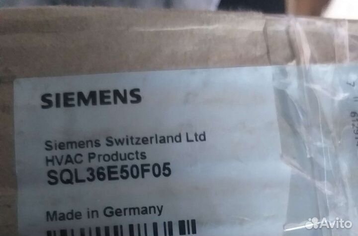 Электропривод siemens SQL36E50F05