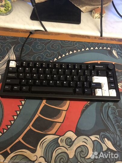 Клавиатура кастомная gmk 67 fl cmmk pink