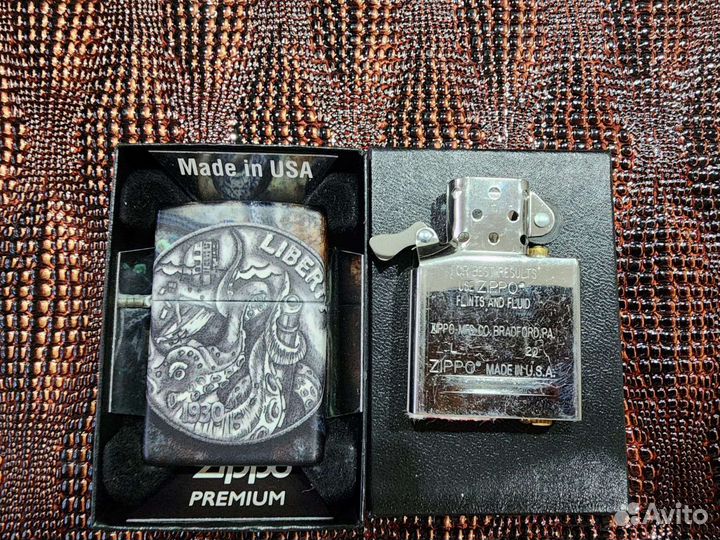 Зажигалка бензиновая zippo
