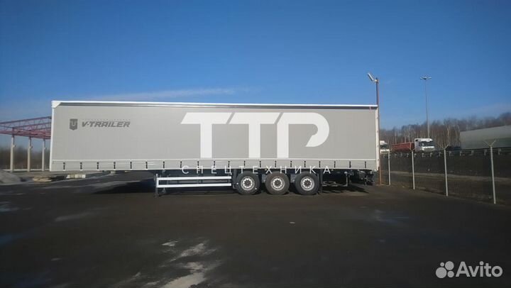 Полуприцеп шторный V-Trailer 329, 2024