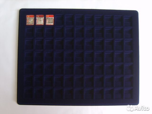 Флокированный Футляр для значков 1 разряд. 3 вида