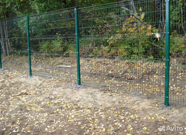 Забор из 3D сетки Под Ключ + Доставка