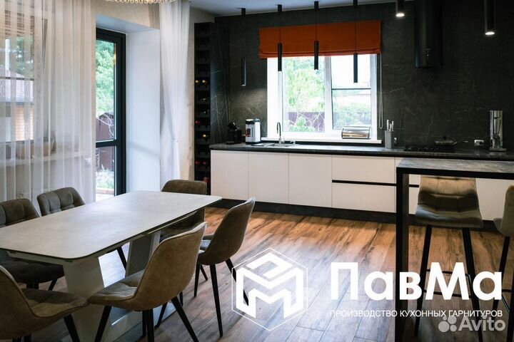 Кухонные гарнитуры с подсветкой 100*163