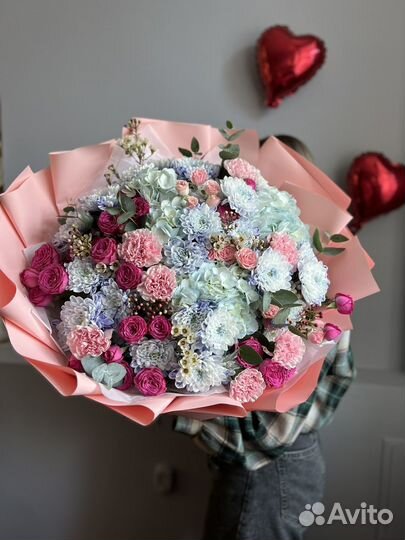 Букет из роз, кустовые розы в Саранске