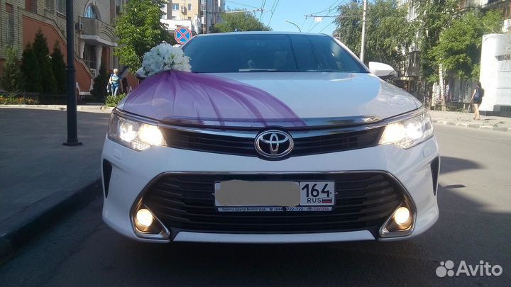 Свадебные украшения на машину