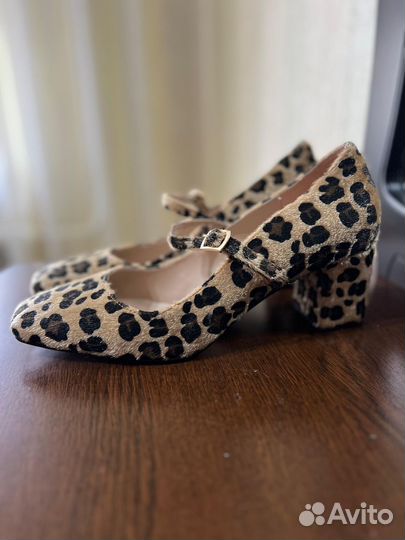 Туфли леопард