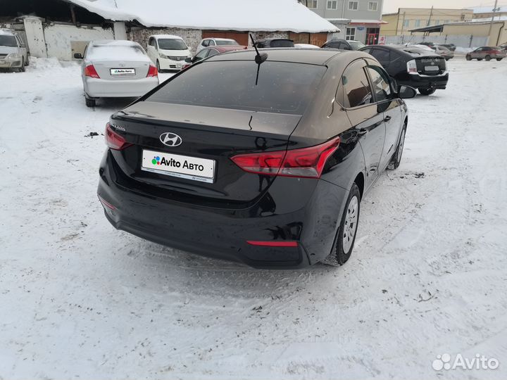 Hyundai Solaris 1.4 AT, 2018, 177 000 км