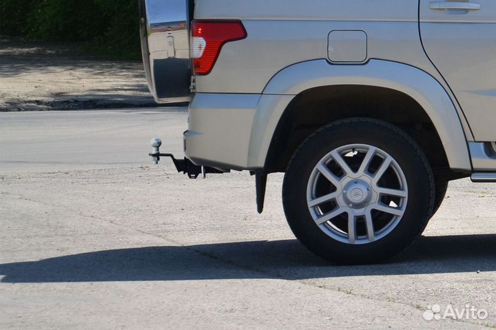 Тсу съемный квадрат UAZ Patriot 2014