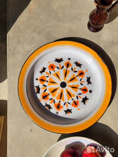 Винтажная тарелка