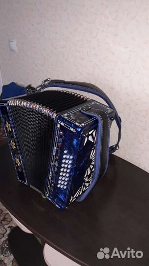 Гармонь Тульская заказная 301я в ре диез новая