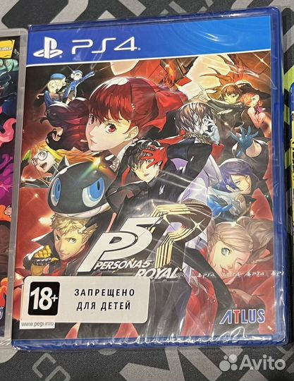 Persona 5 royal ps4 силд (новая)