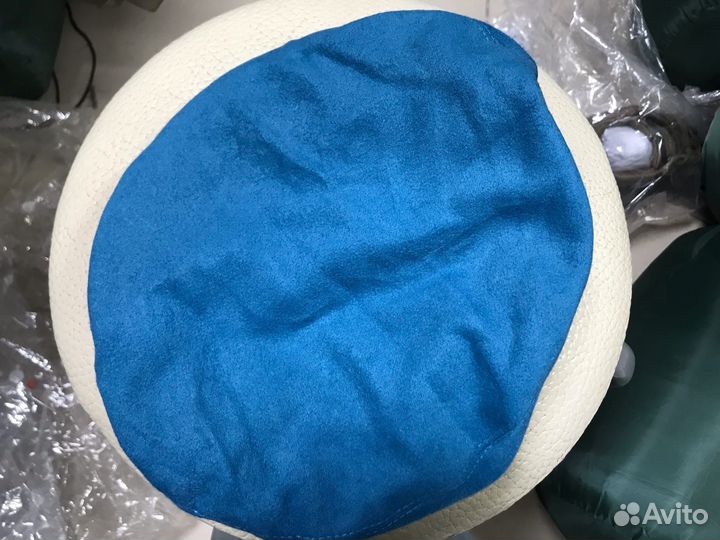 Берет вдв голубой десантника вдв с кокардой