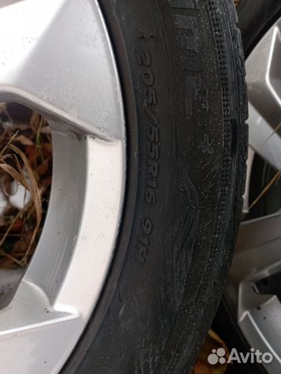 Диски литые с резиной