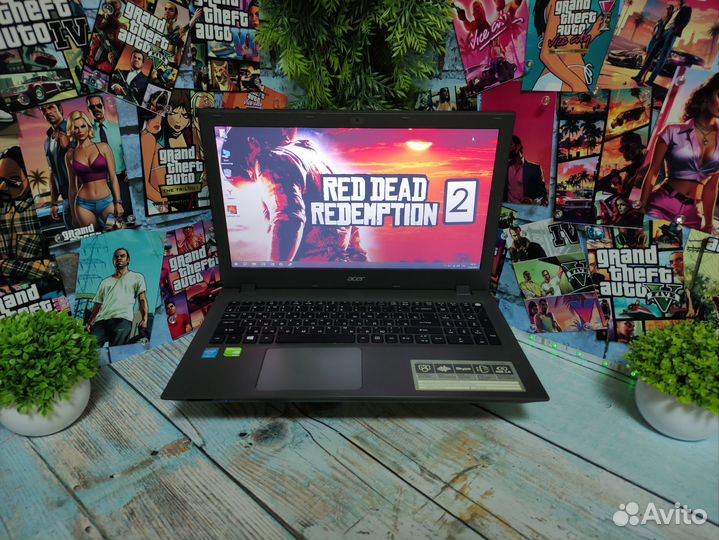 Игровой ноутбук Acer i3/GF920M/SSD