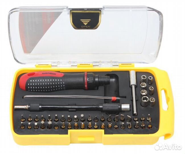 Отвертка реверсивная телескопическая, с гибким удл