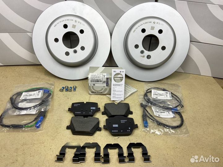 Спортивные колодки задние BMW 3 G20/G21