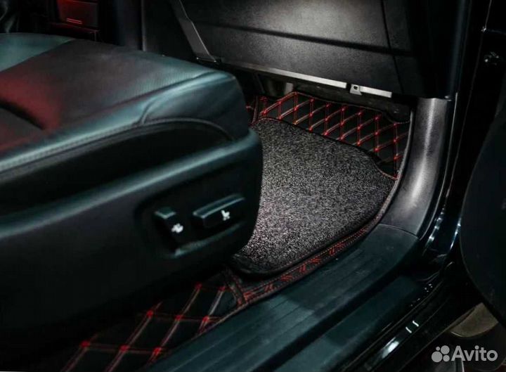 Автоковрики на Toyota prado