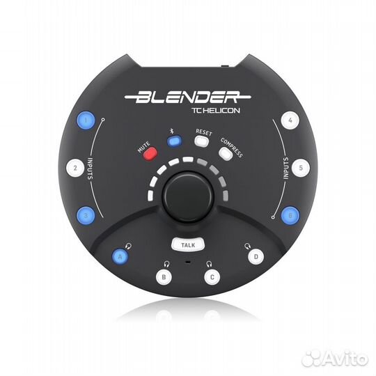 Стерео микшер и аудионтерфейс TC Helicon blender