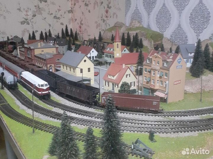 Макет цифровой железной дороги 1.87 H0