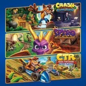 Crash + Spyro Triple Play Bundle на PS4 и PS5