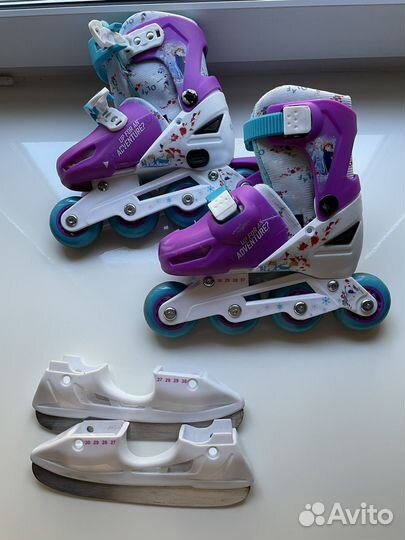 Коньки ролики 2 в 1