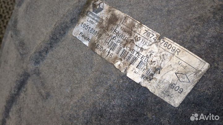 Защита арок (подкрылок) Renault Kadjar, 2016