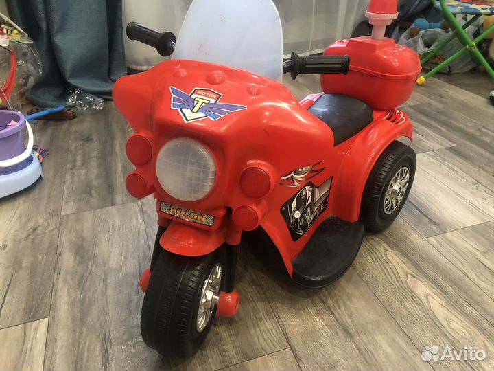 Детский мотоцикл на аккумуляторе