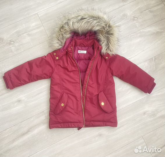 Куртка hm для девочки