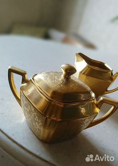 Сахарница и сливочник винтаж