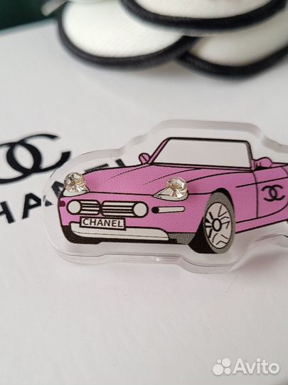 Брошь Chanel Cabriolet LUX качество