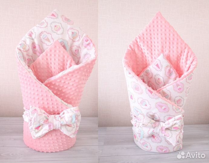 Конверт - одеяло на выписку Пироженки