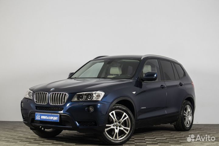 BMW X3 2.0 AT, 2014, 121 012 км