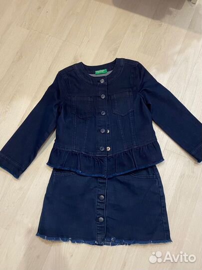 Джинсовый костюм 100 см