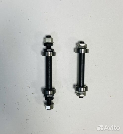 Ось переднего колеса на промподшипниках