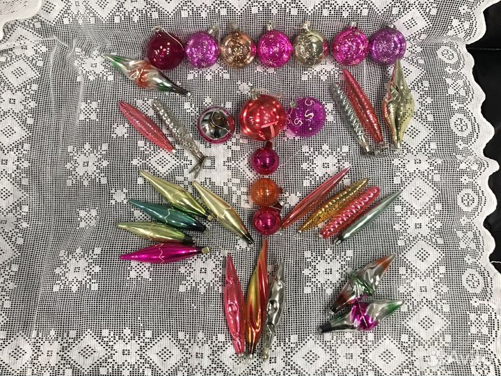 Елочные игрушки СССР
