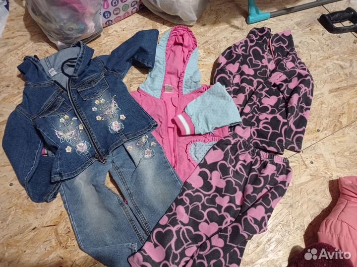 Детские вещи пакетом 86 92