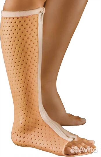 Пластиковый гипс Турбокаст на ногу